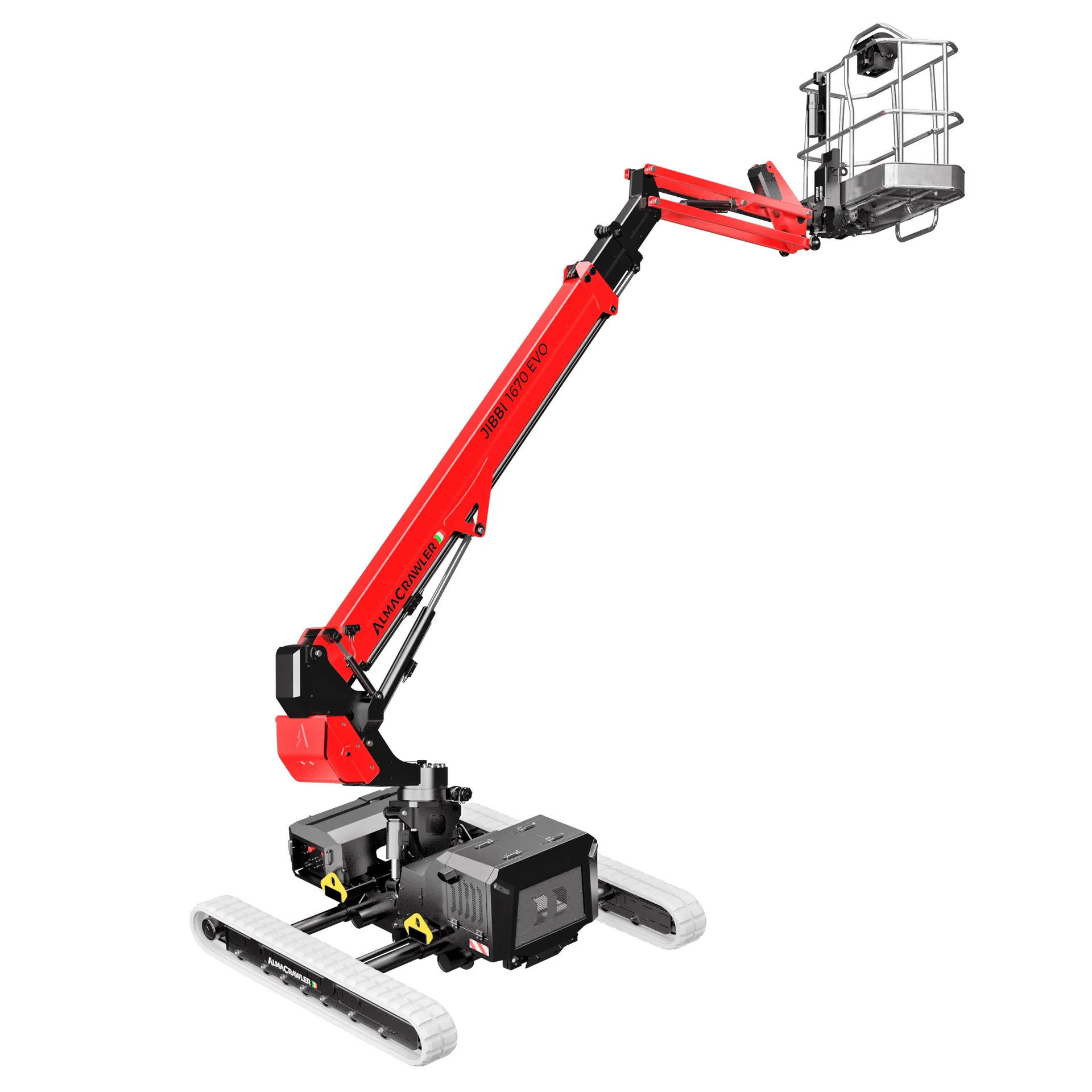 Plataforma articulada oruga diesel 16 metros