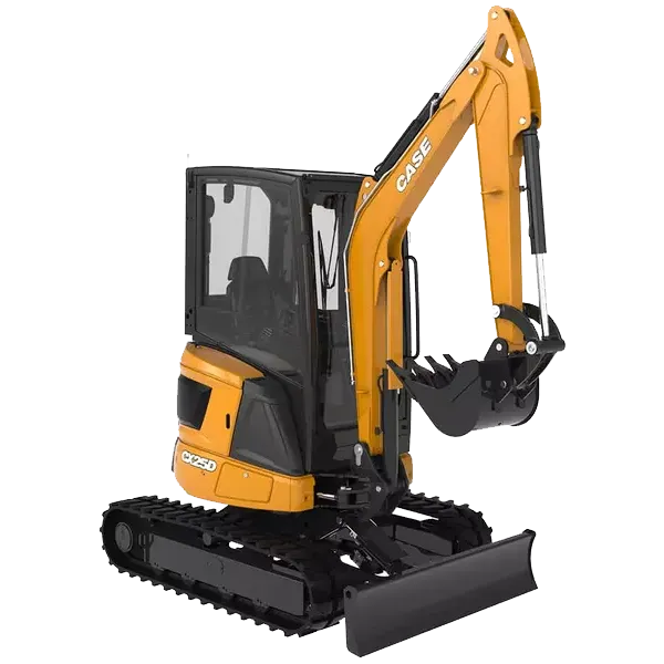Mini excavadora giratoria 2500-3000 KG