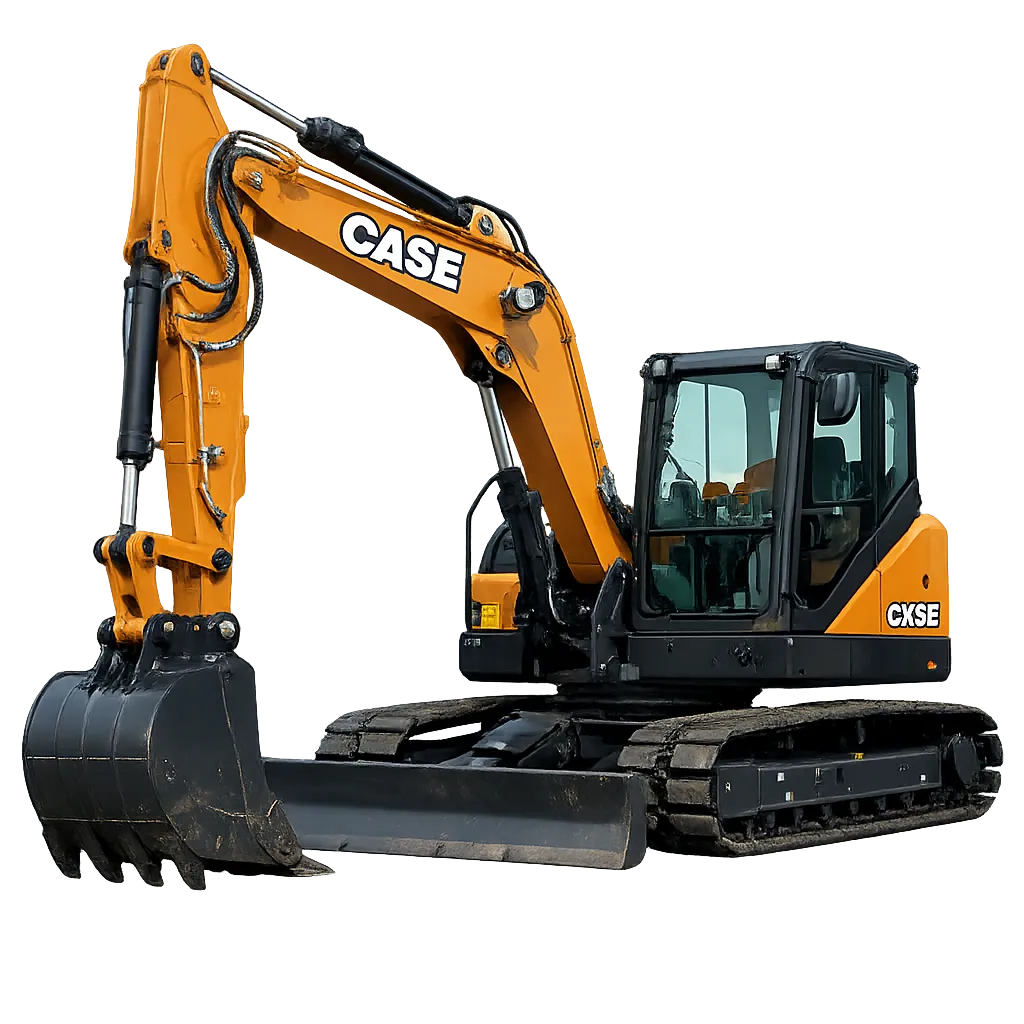 Midi excavadora giratoria 5000 kg