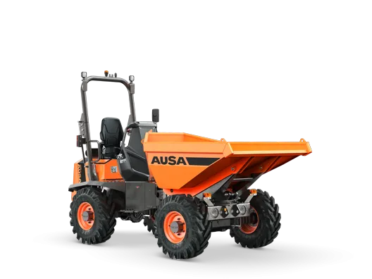 Dumper Giratorio Articulado Hidrostático 4x4 3000 kg