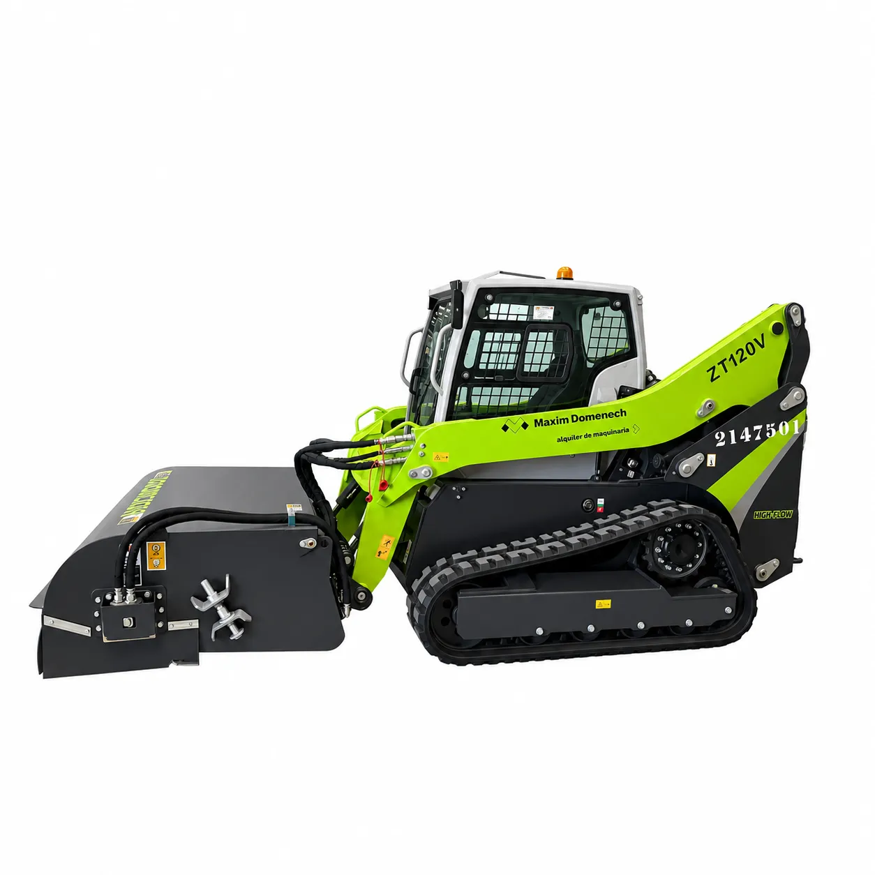 Mini cargadora oruga 4000 kg