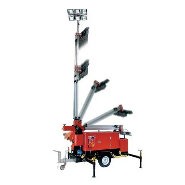 Torre de iluminación con Grupo 30-40 kVA