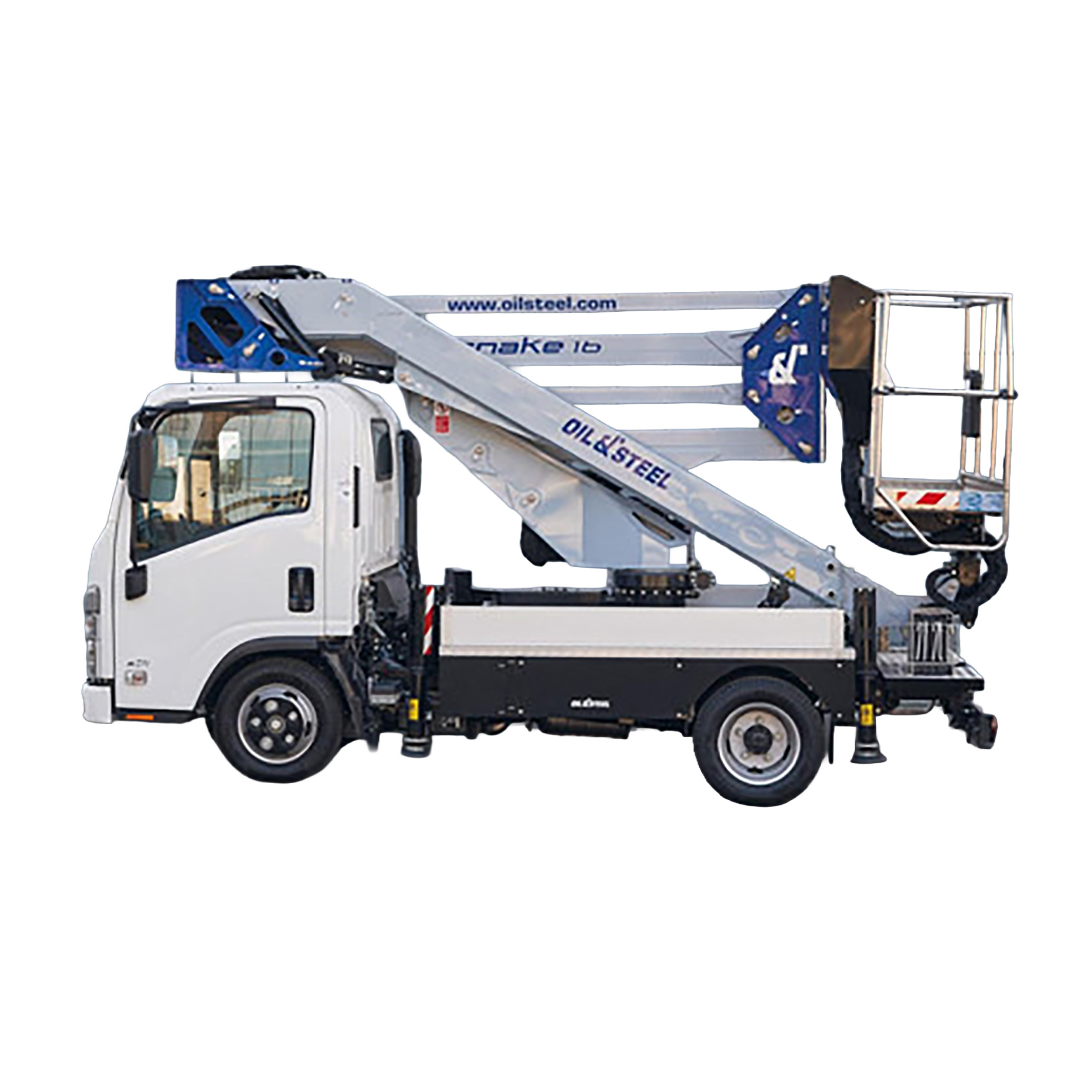 Alquiler Plataforma sobre camión 16 m