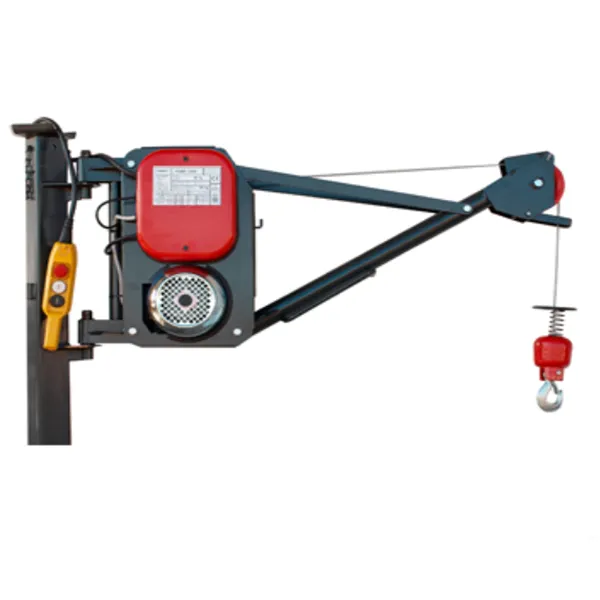 Alquiler Pluma montacargas monofásica 300 kg