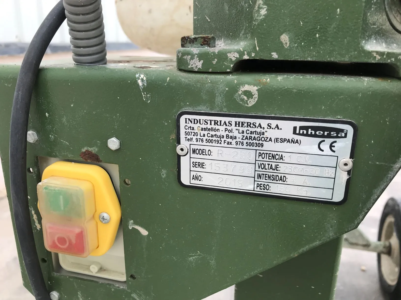 Hormigonera Monofásica 160L Amasado foto 5