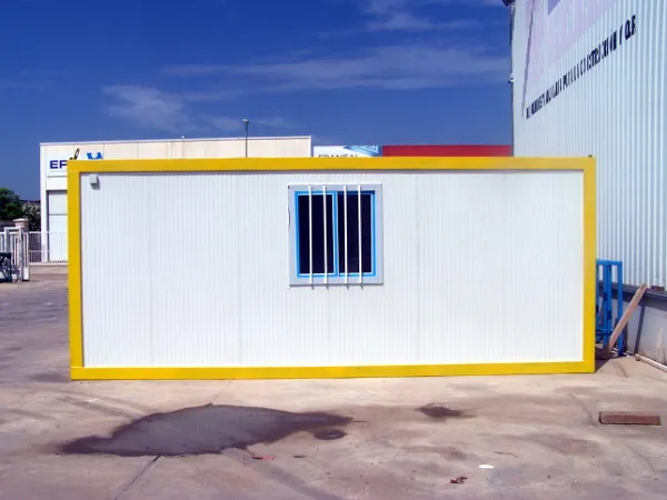 Módulo Oficina Aislado Diáfano 6x2,40m foto 2