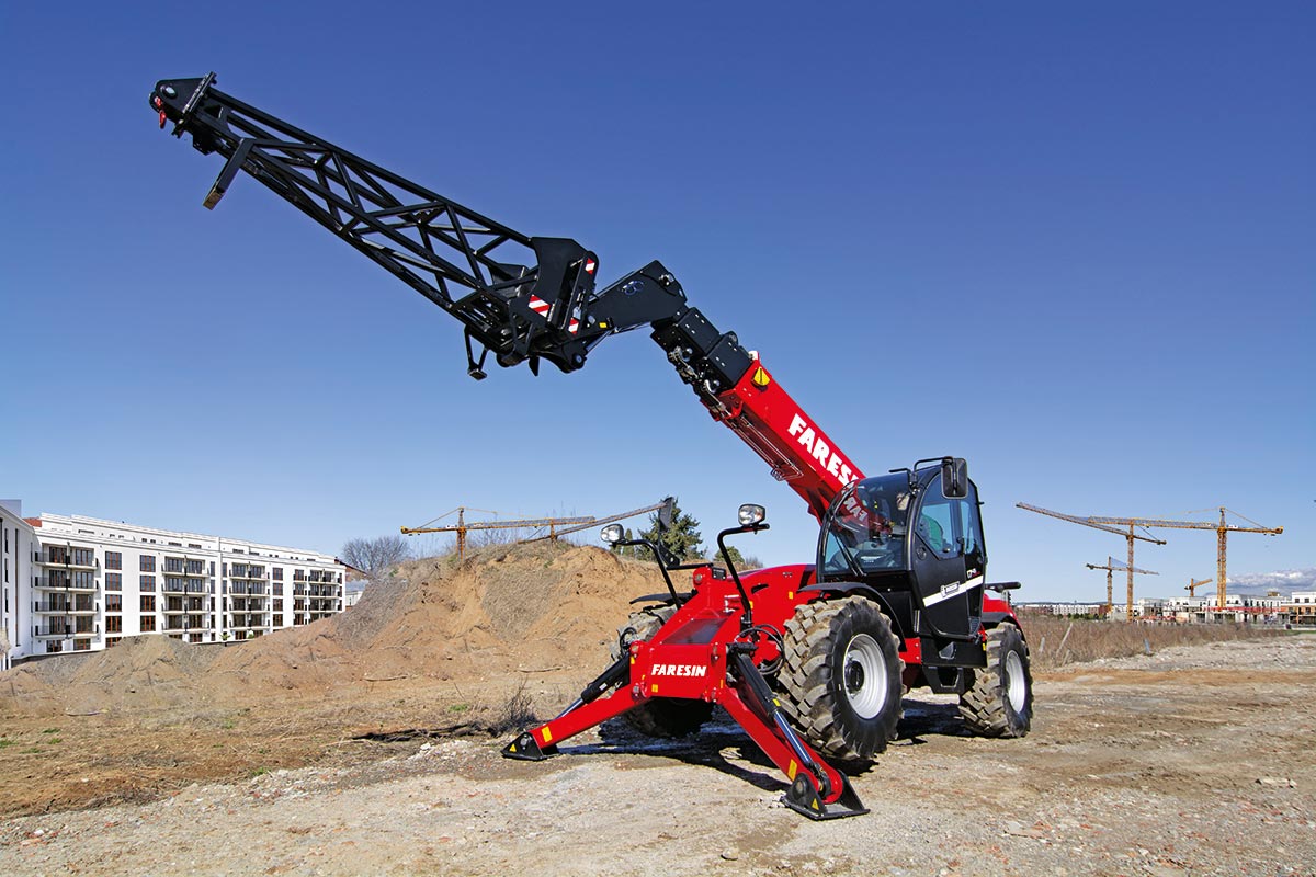 alquiler de manipulador telescopico
